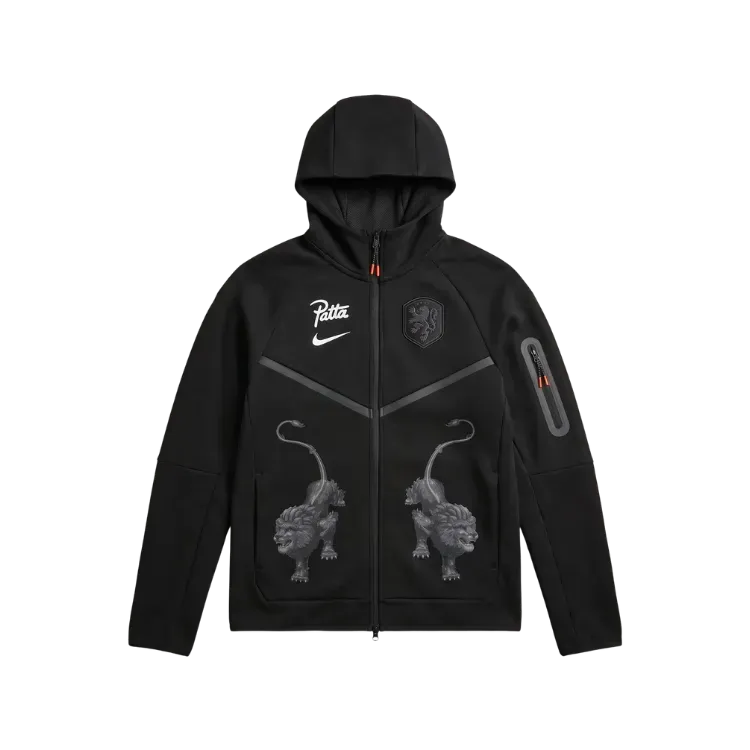 Netherlands x Patta x Nike Jaqueta Hoodie Windrunner Tech Fleece