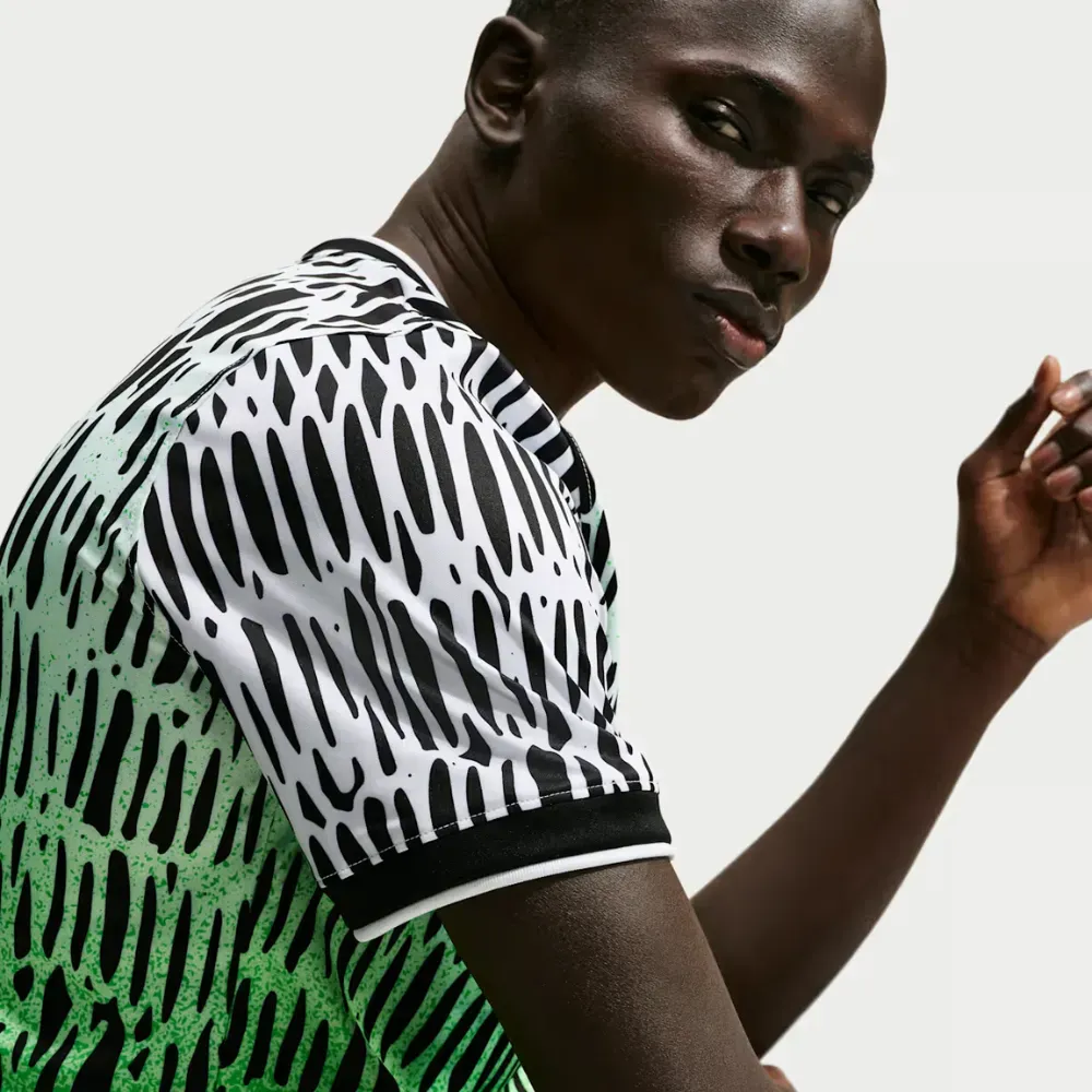 Nigeria x Slawn x Nike Camiseta Dri-FIT Academy Pro Green - Droper