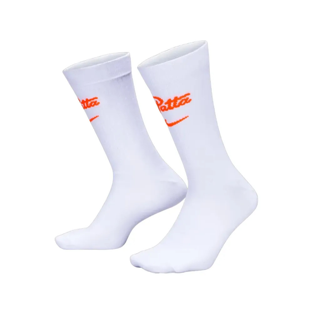 Netherlands x Patta x Nike Meias Everyday Essential White Orange