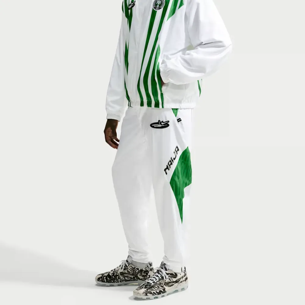 Nigeria x Slawn x Nike Calça Lightweight Trousers White - Droper