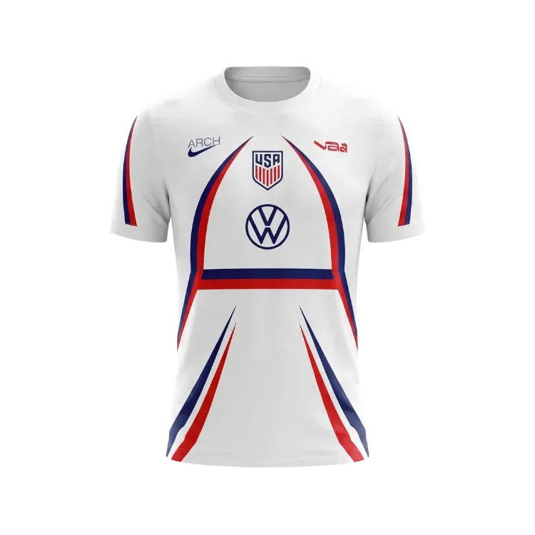 USA x V.A.A. x Nike Camiseta Academy Pro White