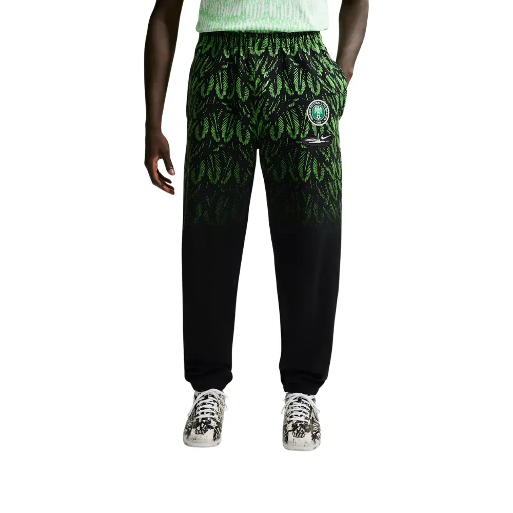 Nigeria x Slawn x Nike Calça Fleece Trousers Green - Droper