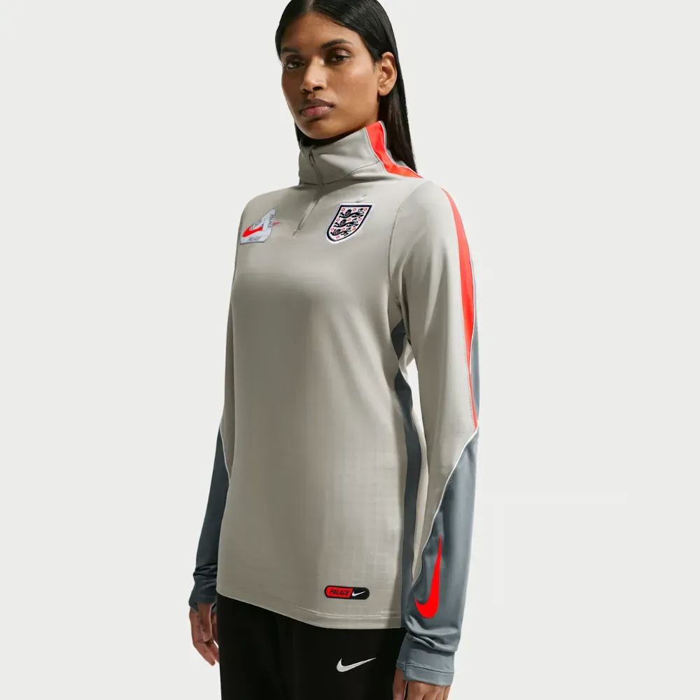 England x Palace x Nike Camiseta Long Sleeve Strike Drill Pewter