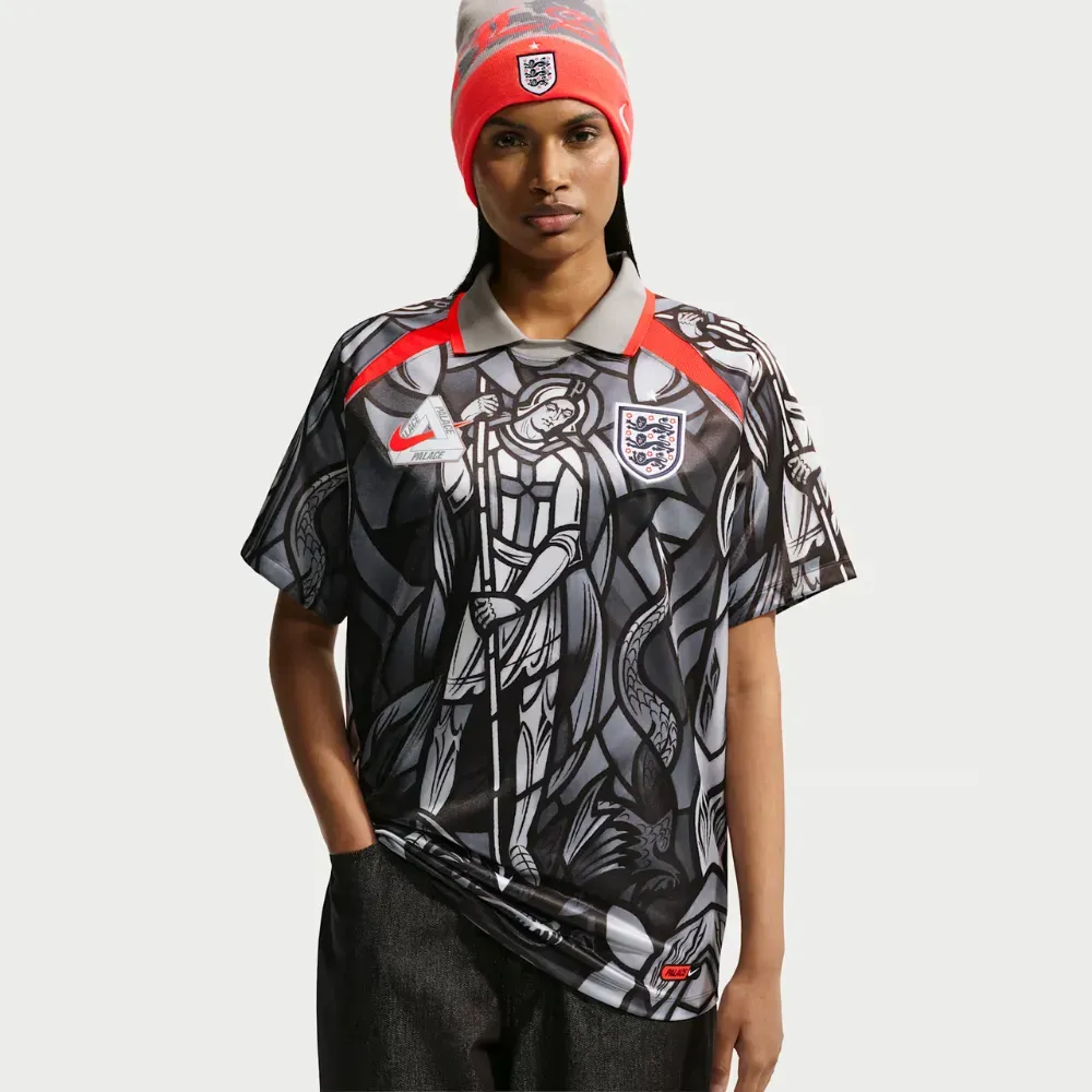 ウェア Nike x PALACE Football Top England England x Palace x Nike Camiseta Football Jersey Pewter Grey