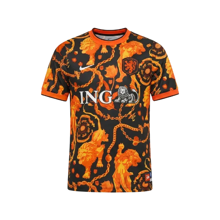 M Nike Patta World Cup Academy オランダ　パタ Netherlands x Patta x Nike Camiseta Academy Pro Orange - Droper