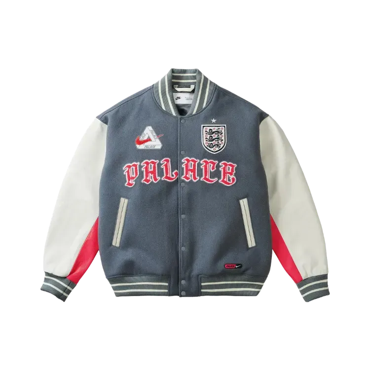 England x Palace x Nike Jaqueta Solo Swoosh Track Jacket Pewter
