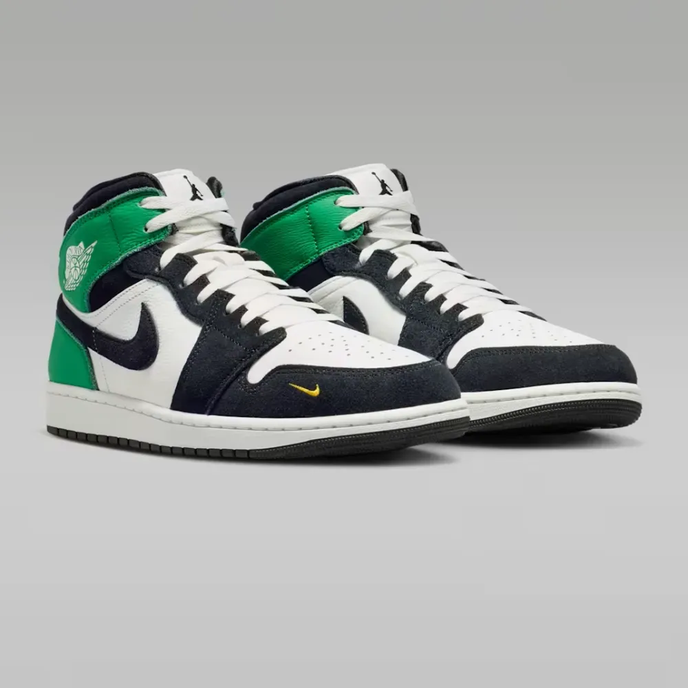 Air Jordan 1 Mid SE Lucky Green - Droper