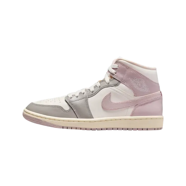 Air Jordan 1 Mid Sail Enigma Stone
