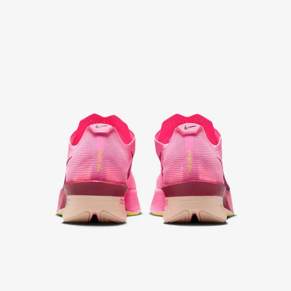 Nike ZoomX VaporFly 4 Pink Spell Bordeaux Feminino - Droper