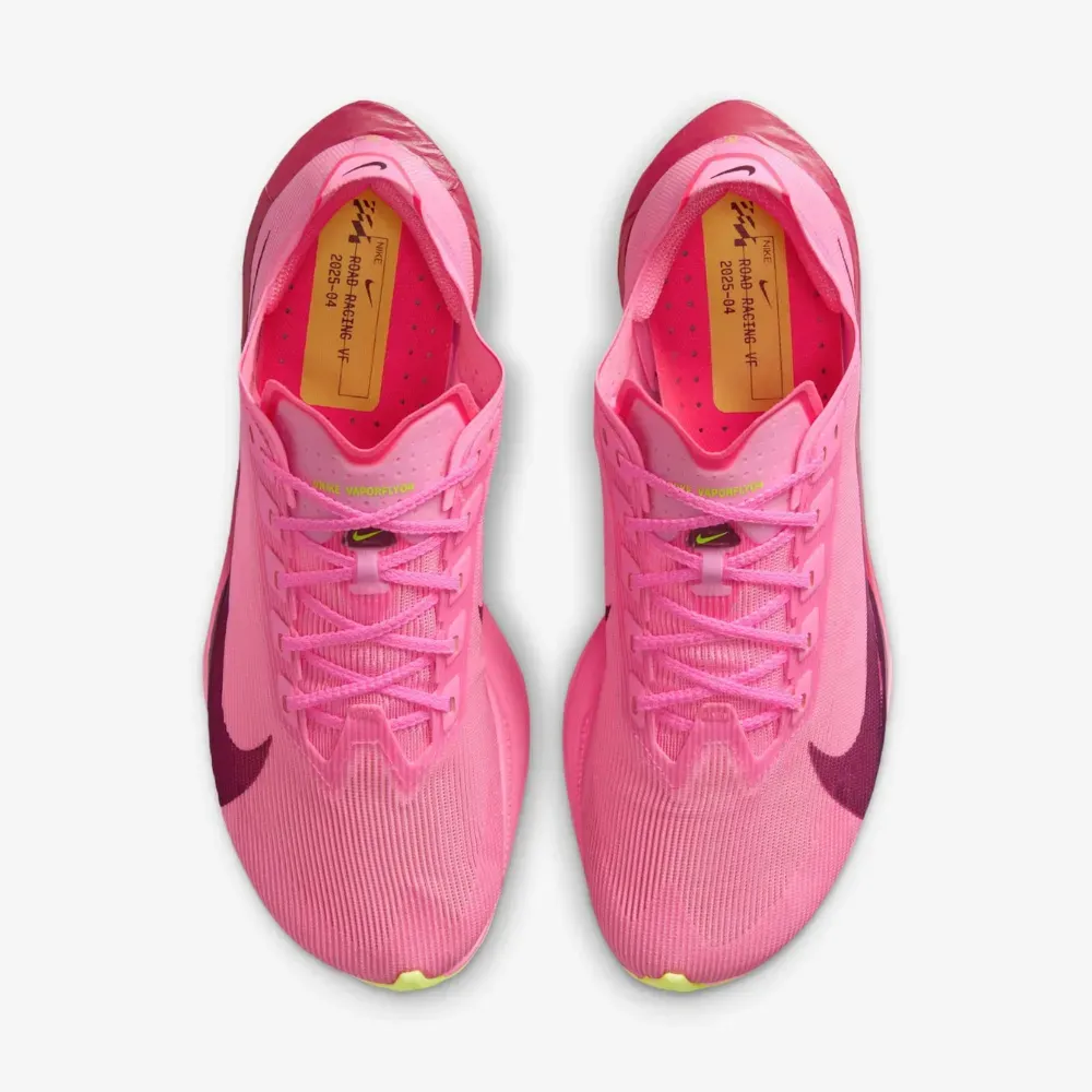 Nike ZoomX VaporFly 4 Pink Spell Bordeaux Feminino - Droper