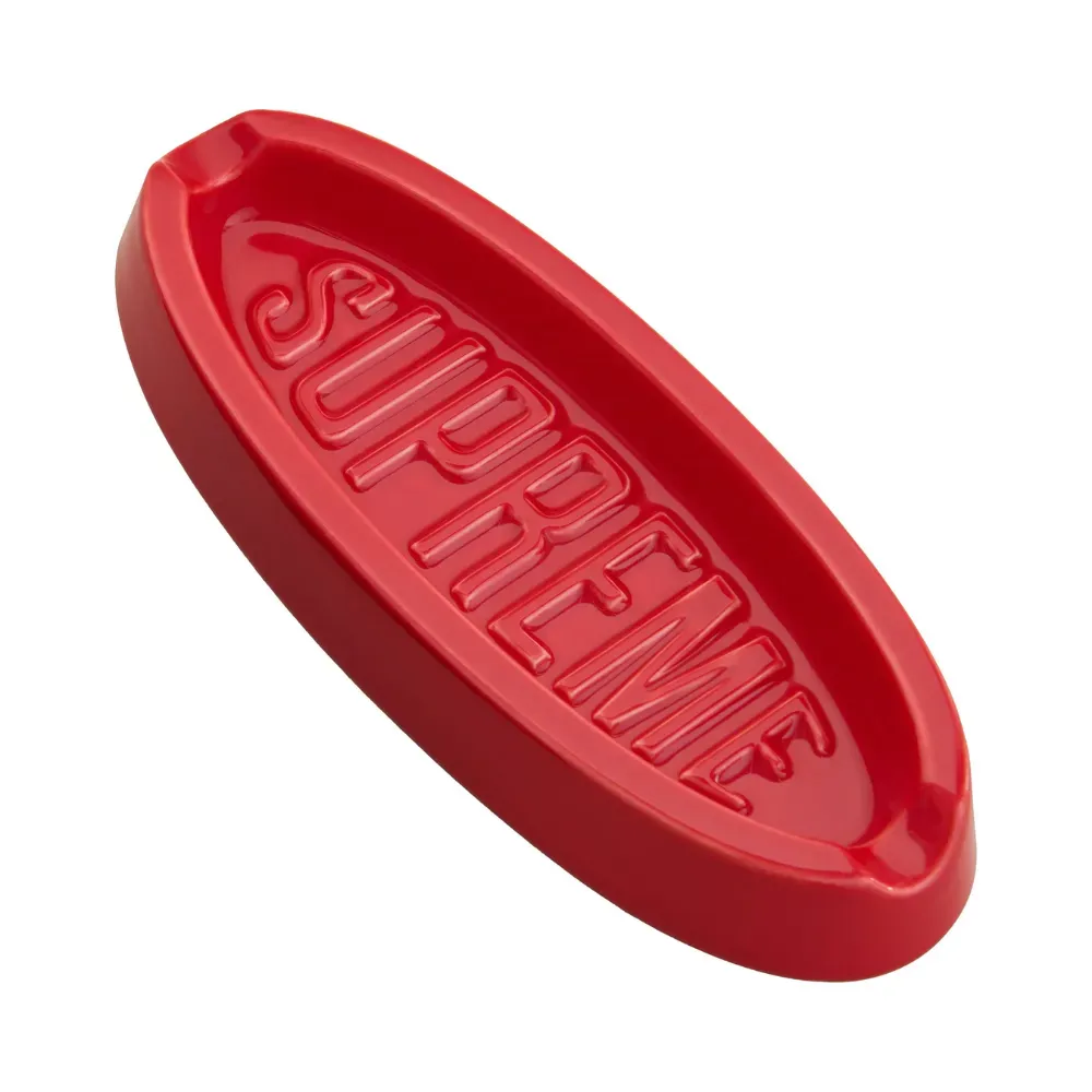 Cinzeiro Supreme Oval Tray Red SS26-W17 - Droper