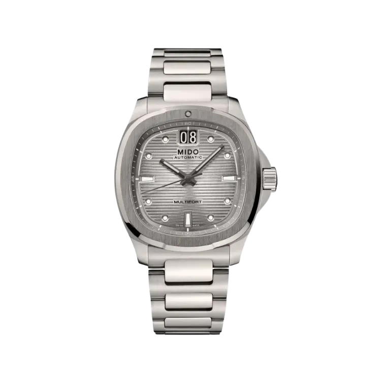 Relógio Mido Multifort TV Big Date Grey 40mm - Droper