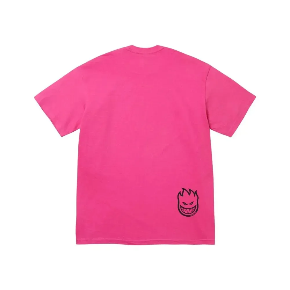 Spitfire x Supreme Camiseta Flag Fucshia SS26-W17 - Droper