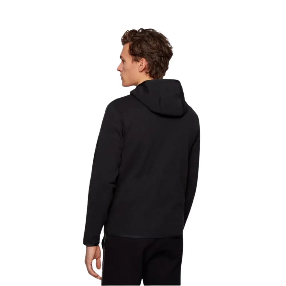 Moletom Hugo Boss Zip-Through Saggy 2 Black - Droper