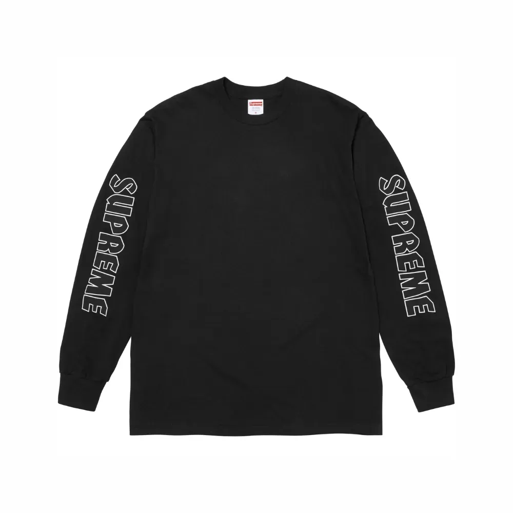 Spitfire x Supreme Camiseta Long Sleeve Black SS26-W17 - Droper