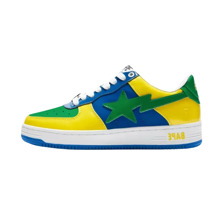 JJJJound x A Bathing Ape Bape Sta White Navy - Droper