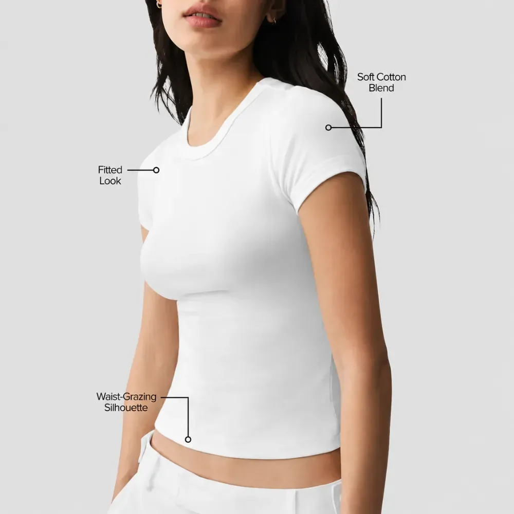Camiseta Alo Yoga Timeless Tank White - Droper
