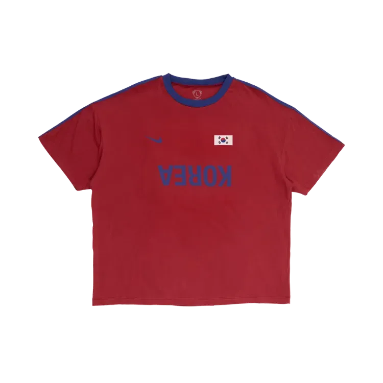 Cactus Jack x Nike Camiseta Korea Total 90 Red