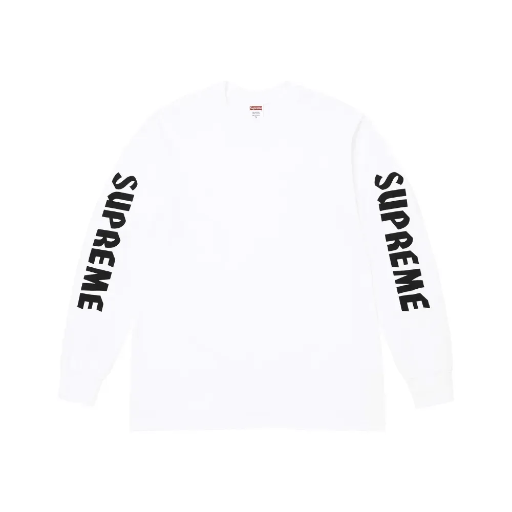 Supreme Spitfire L/S Tee ライトピンク Mサイズ Spitfire x Supreme Camiseta Long Sleeve White SS26-W17 - Droper