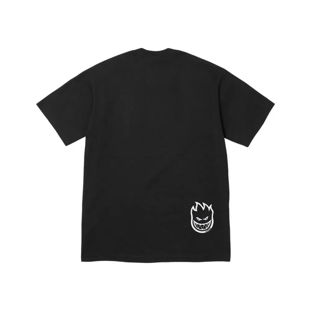 Spitfire x Supreme Camiseta Flag Black SS26-W17 - Droper