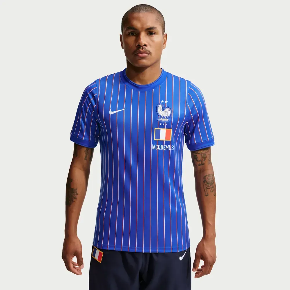 France x Jacquemus x Nike Camiseta Dri-FIT Blue - Droper