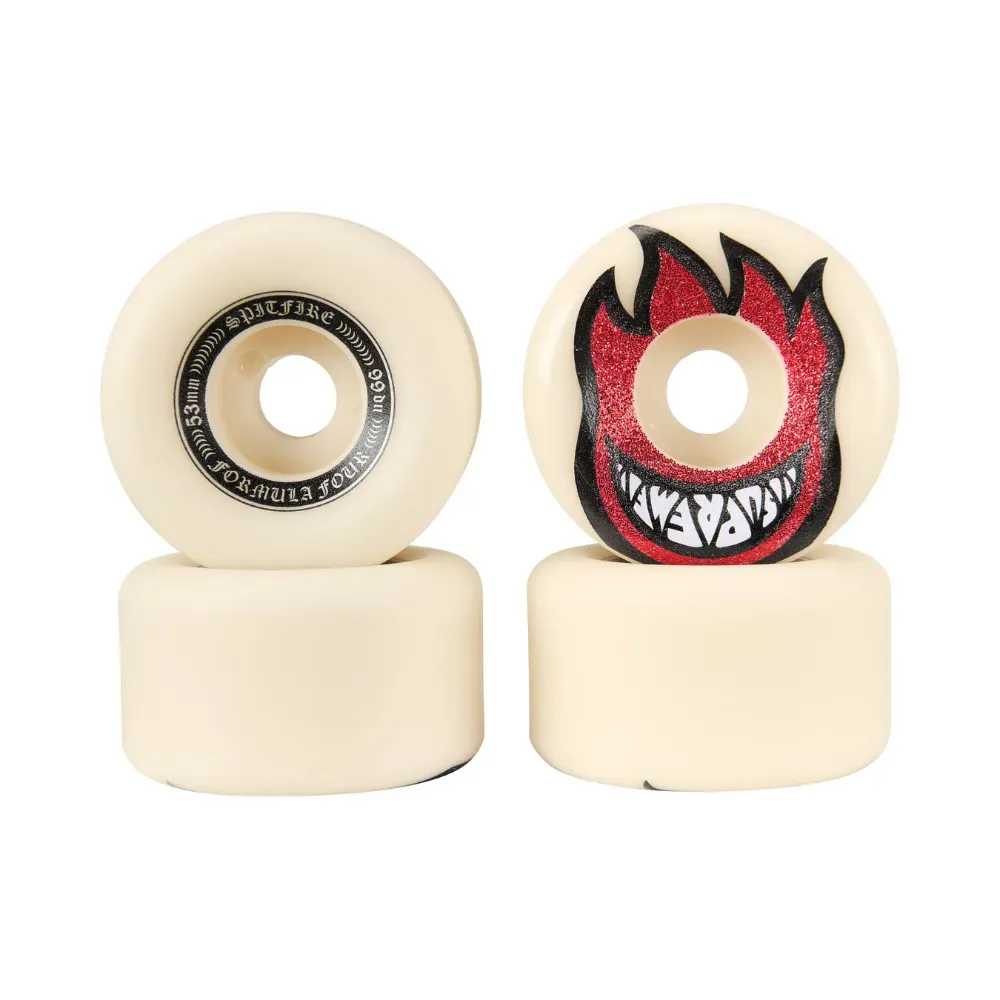 Spitfire x Supreme Rodas Formula Four Glitter 53MM (Set of 4) SS26