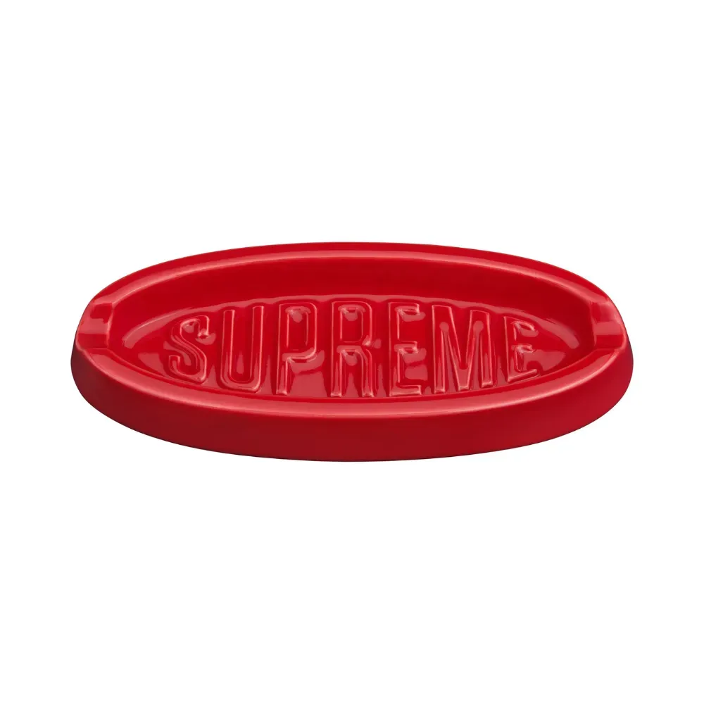 Cinzeiro Supreme Oval Tray Red SS26-W17 - Droper