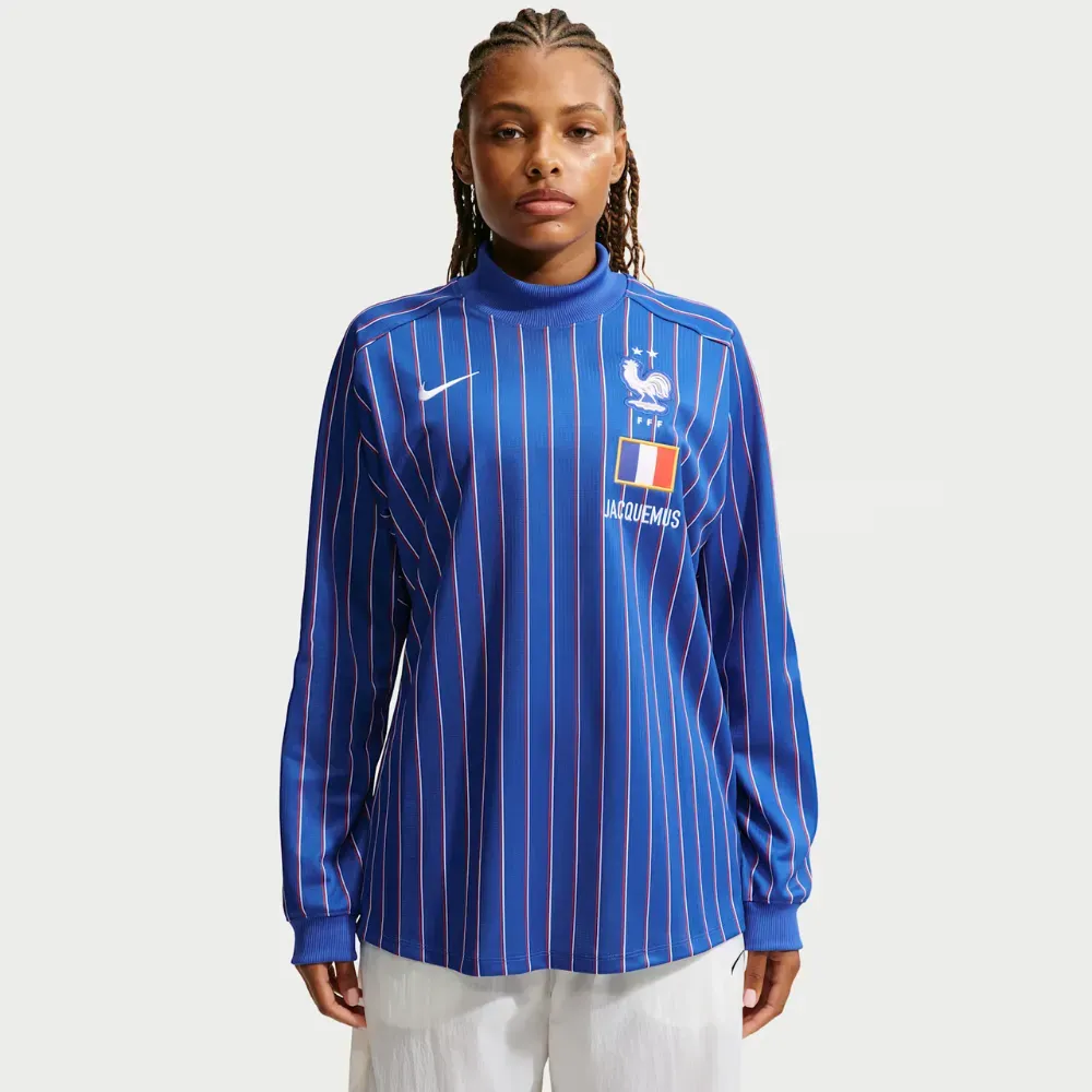 France x Jacquemus x Nike Camiseta Long Sleeve Goleiro Blue - Droper