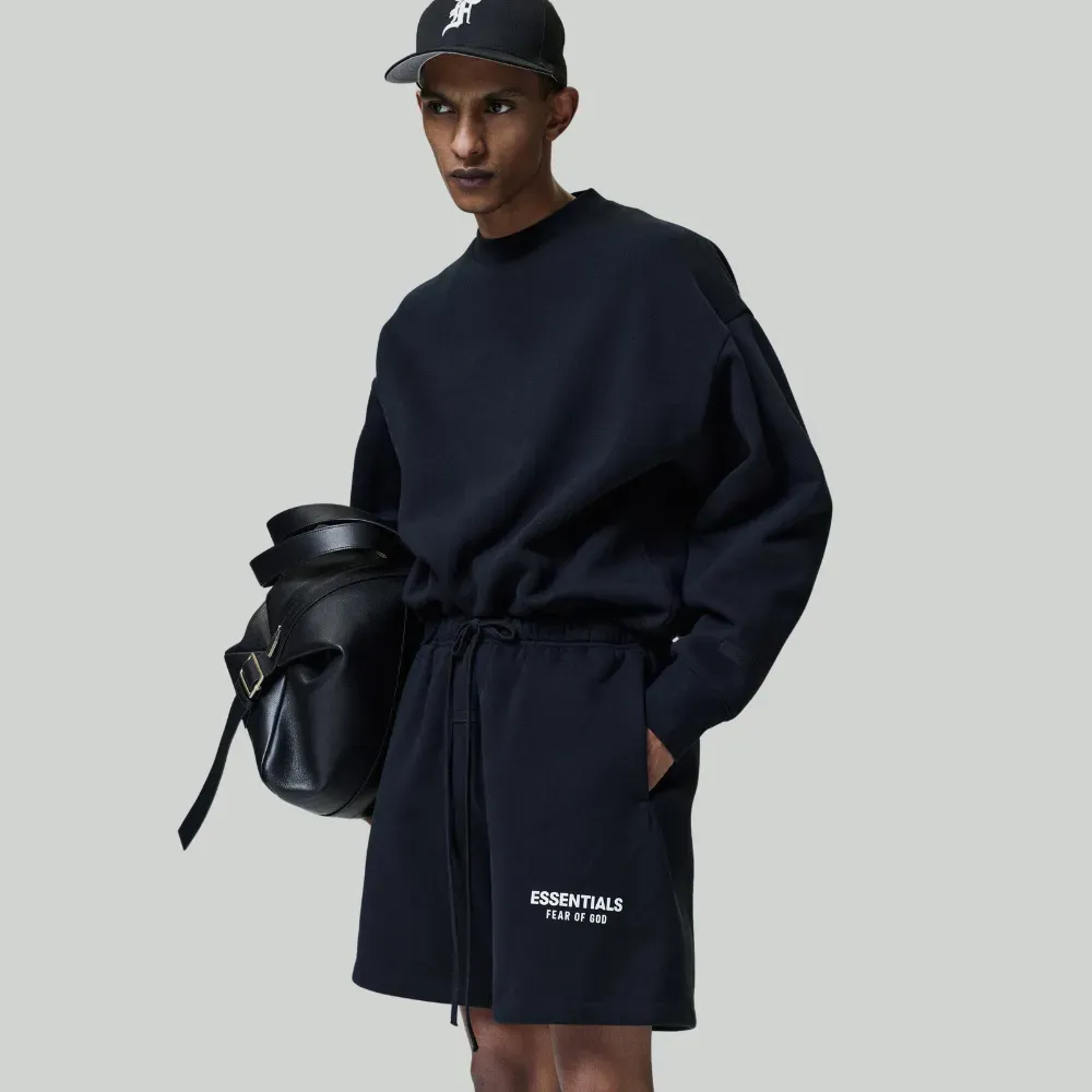 Shorts Fear of God Essentials Classic Black - Droper