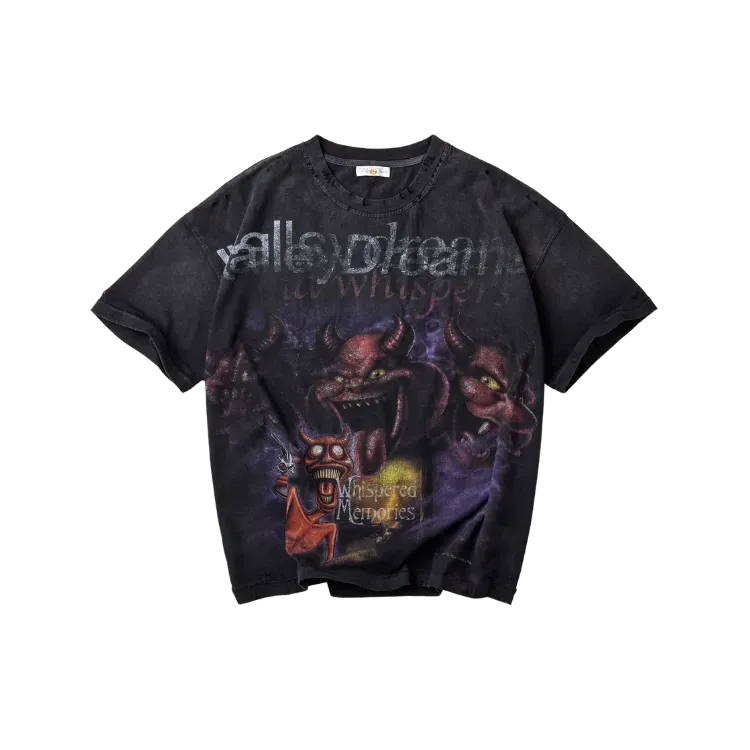 Camiseta Vale Lives Forever Voices Tee Black