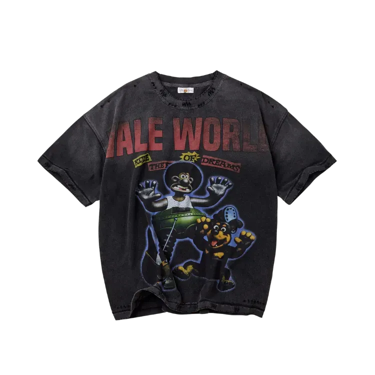 Camiseta Vale Lives Forever Happy Black