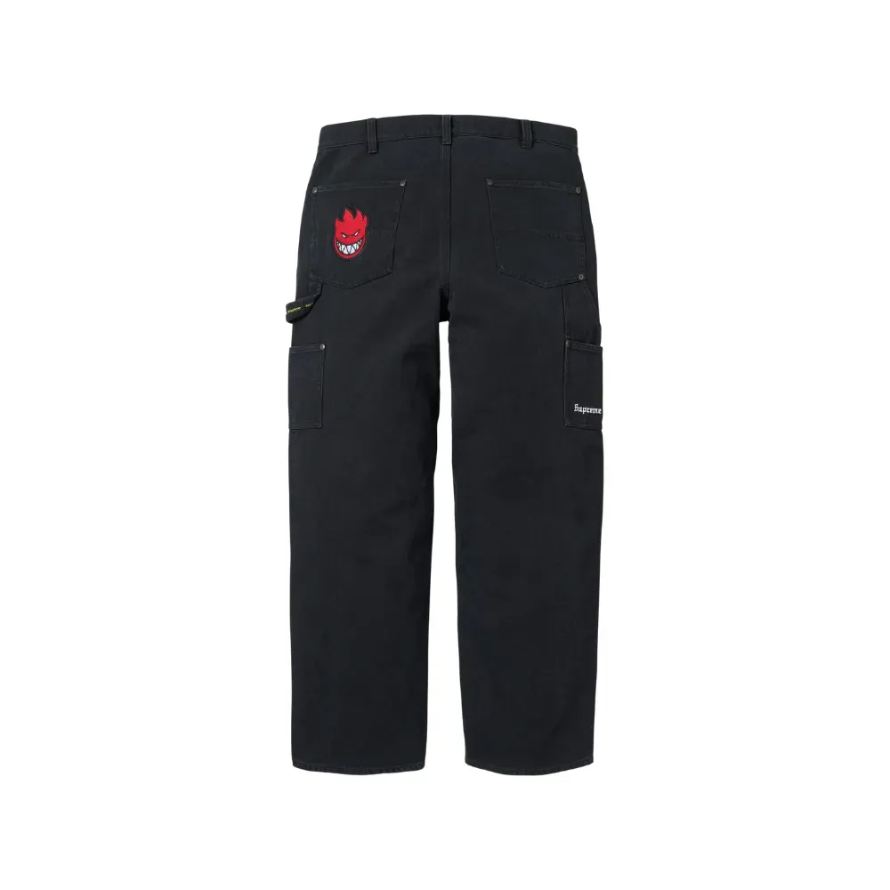 Spitfire x Supreme Calça Double Knee Painter Black SS26-W17 - Droper