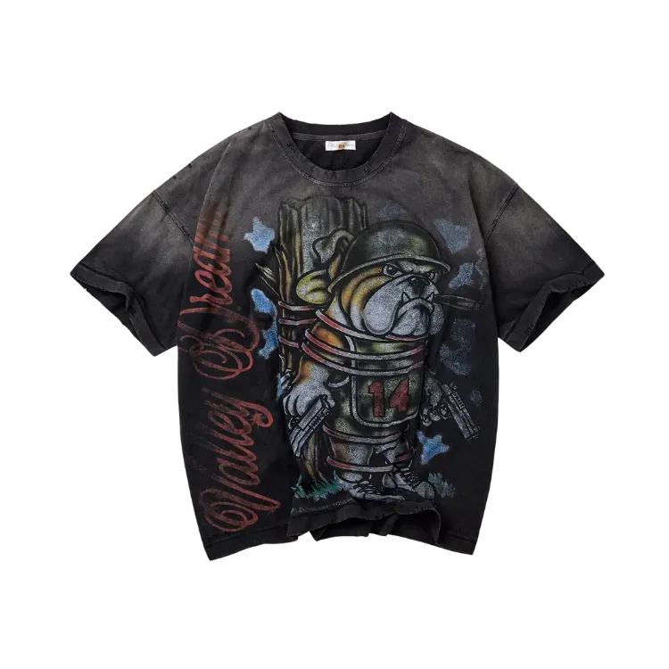 Camiseta Vale Lives Forever Dog Of War Black