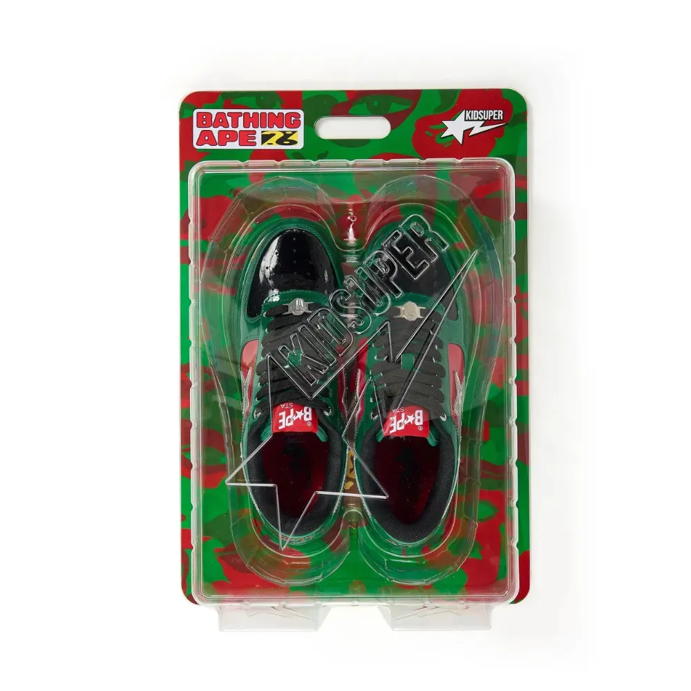 KidSuper x BAPE Bape Sta SuperBape Cup Marocco Green foto 6