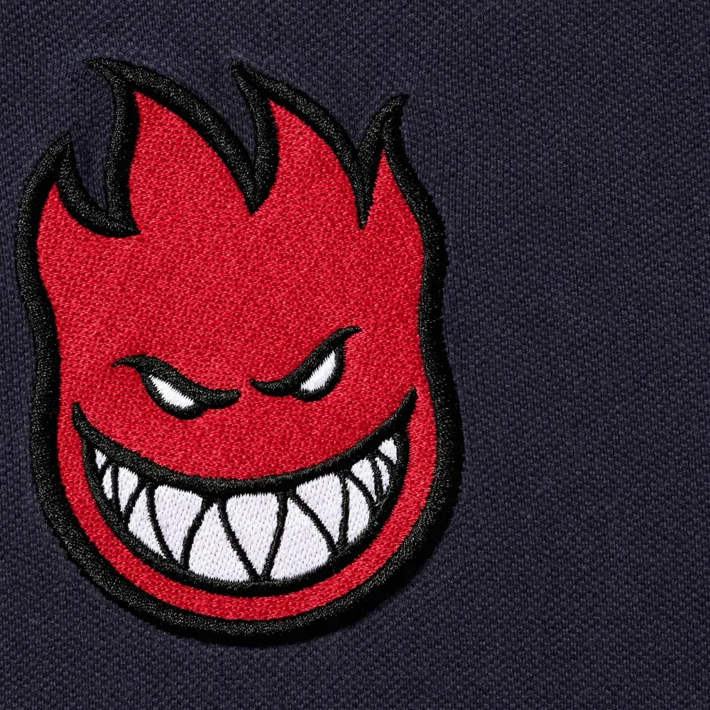 Spitfire x Supreme Camiseta Polo Navy SS26-W17 - Droper
