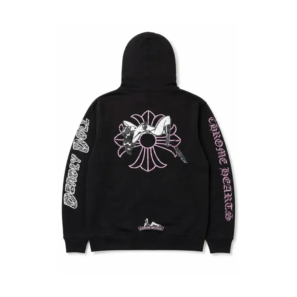 Deadly Doll x Chrome Hearts Moletom Black - Droper