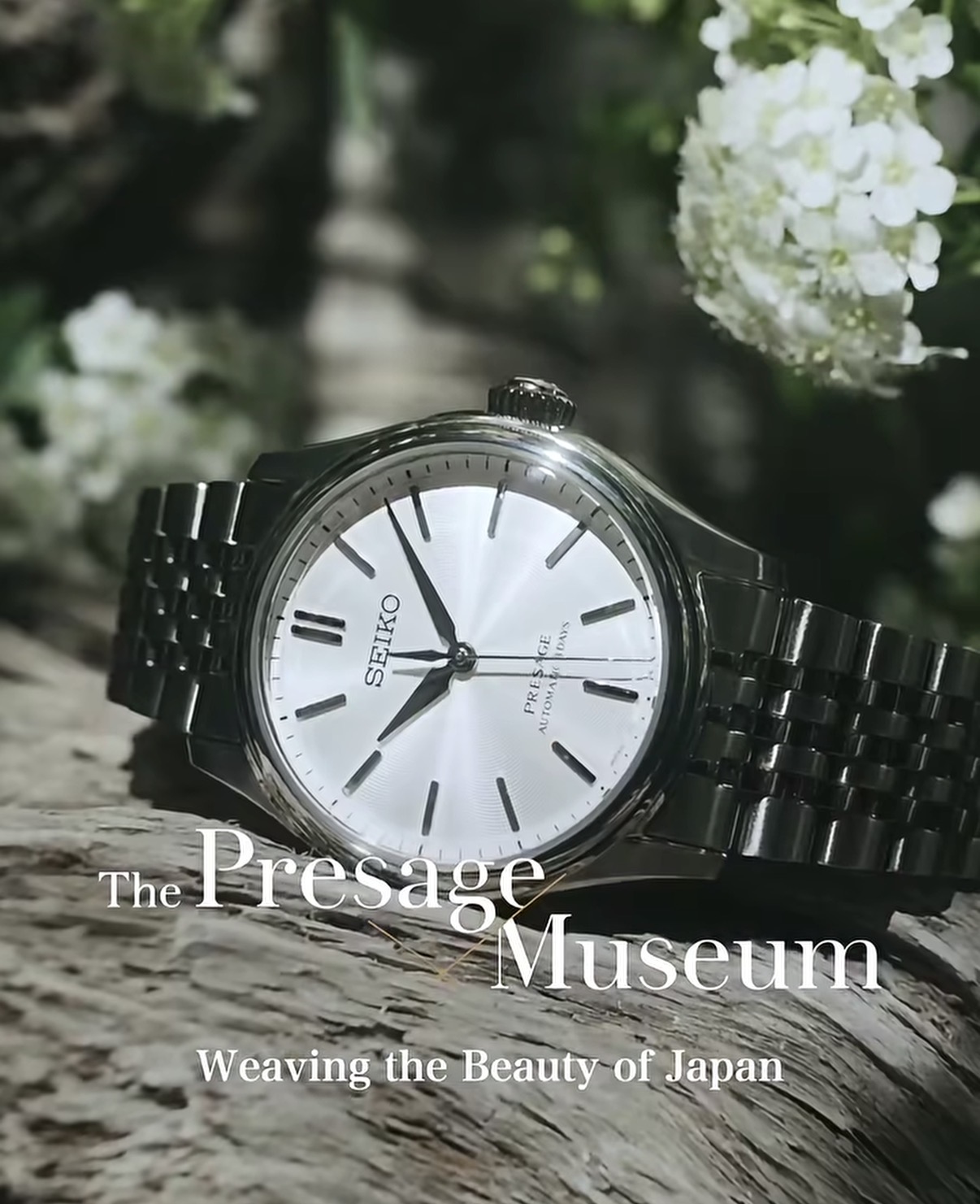 Seiko explora a arte floral japonesa em nova campanha da linha