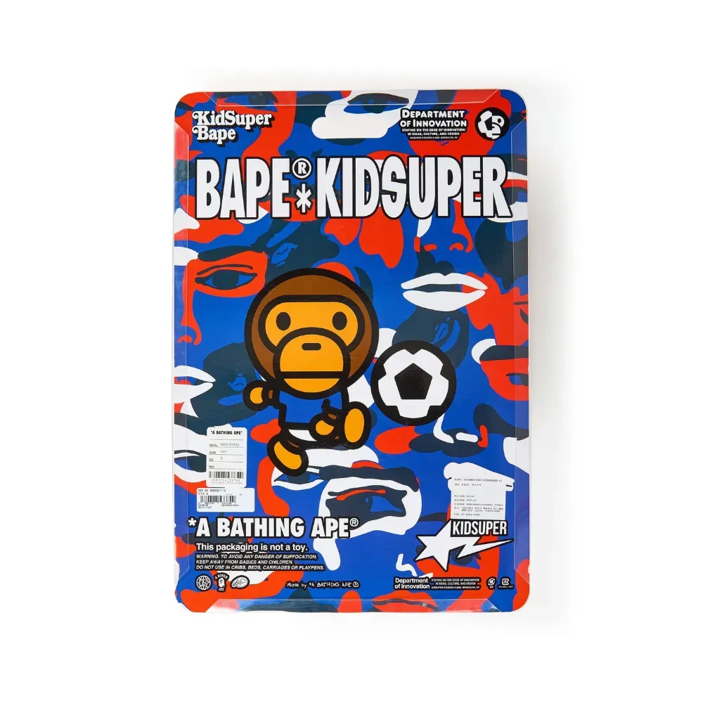 KidSuper x BAPE Bape Sta SuperBape Cup France Blue foto 5
