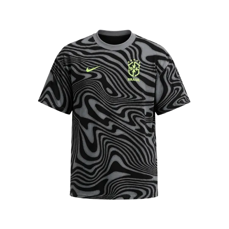 Camiseta Nike Brasil AOP Black