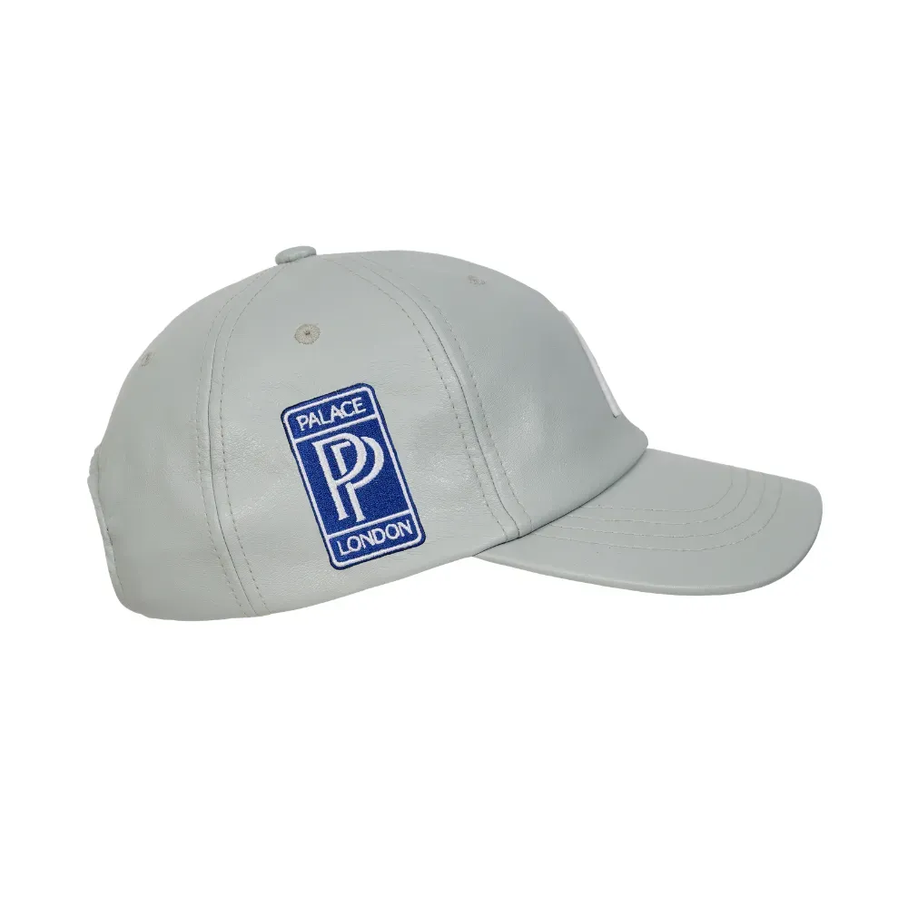 Boné Palace Faux Leather P 6-Panel Grey - Droper