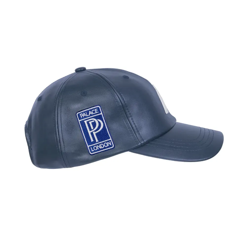 Boné Palace Faux Leather P 6-Panel Navy - Droper