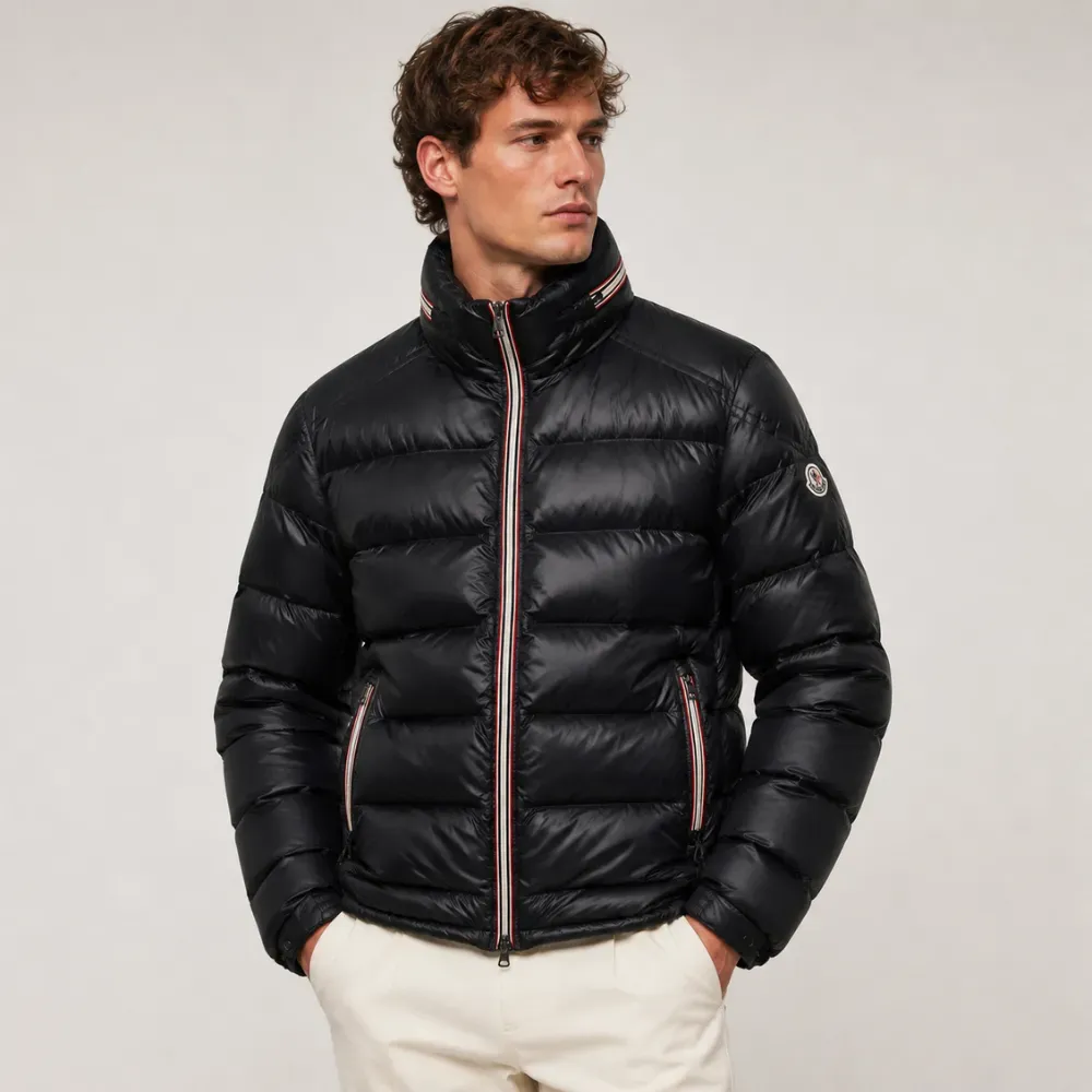 Jaqueta Puffer Moncler Vintage Daniel Giubotto Black - Droper
