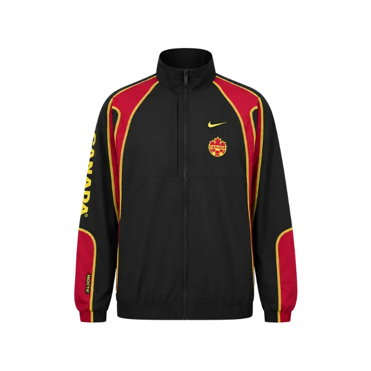 Canada x NOCTA x Nike Jaqueta Track Black Gym Red - Droper