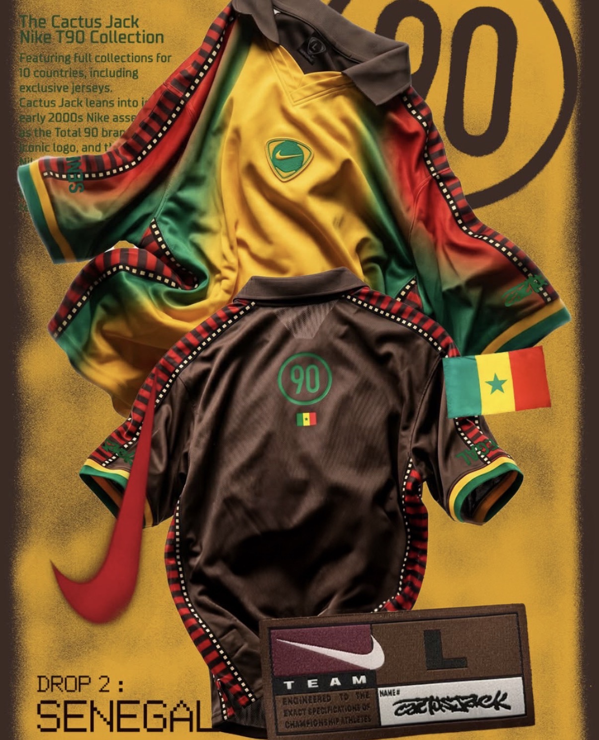 Travis Scott e Nike expandem a coleção de futebol 