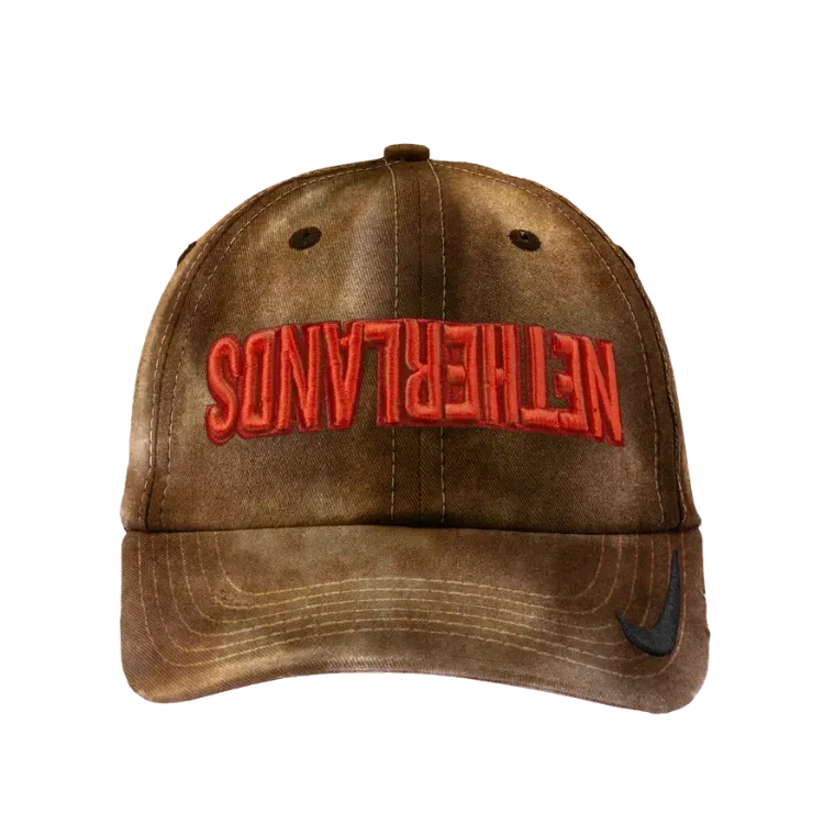 Cactus Jack x Nike Boné Netherlands Distressed Total 90 Brown - Droper