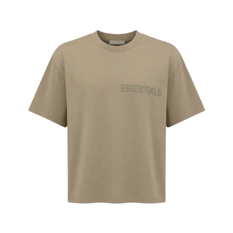 Camiseta Fear of God Essentials Beige