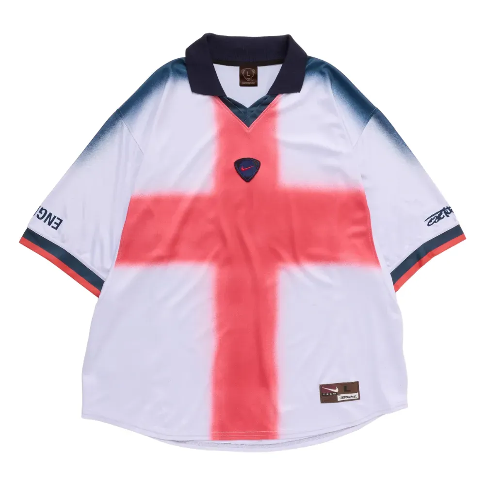 Cactus Jack x Nike Camiseta England Total 90 Retro Jersey White