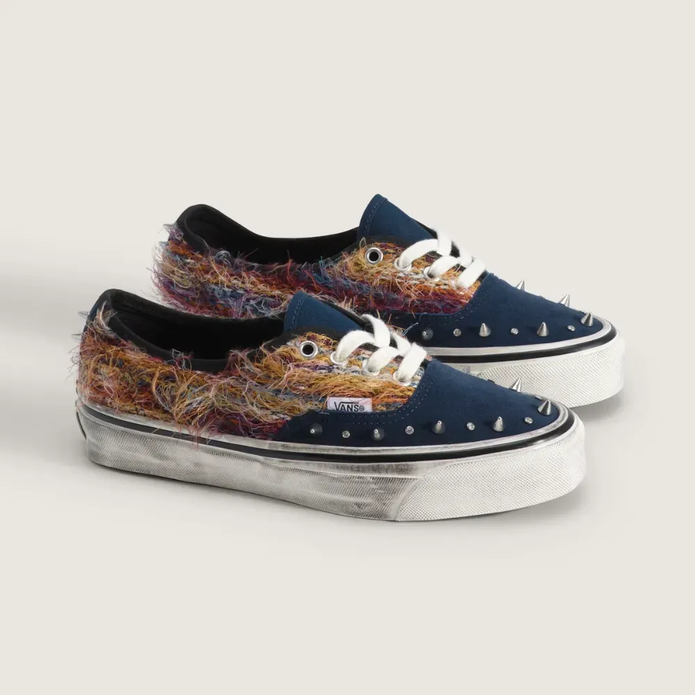 VANS Premium Authentic 44 “Pearl custom” Vans Authentic Premium 44 Mohair Blue - Droper