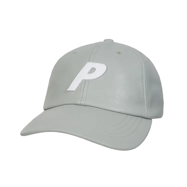 Boné Palace Faux Leather P 6-Panel Grey