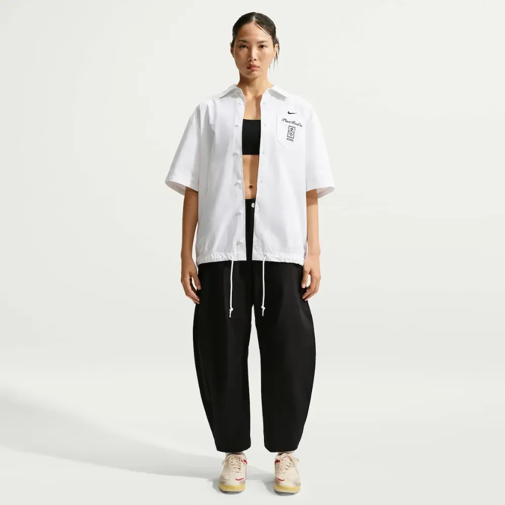PEACEMINUSONE x South Korea x Nike Camisa Short Sleeve White - Droper
